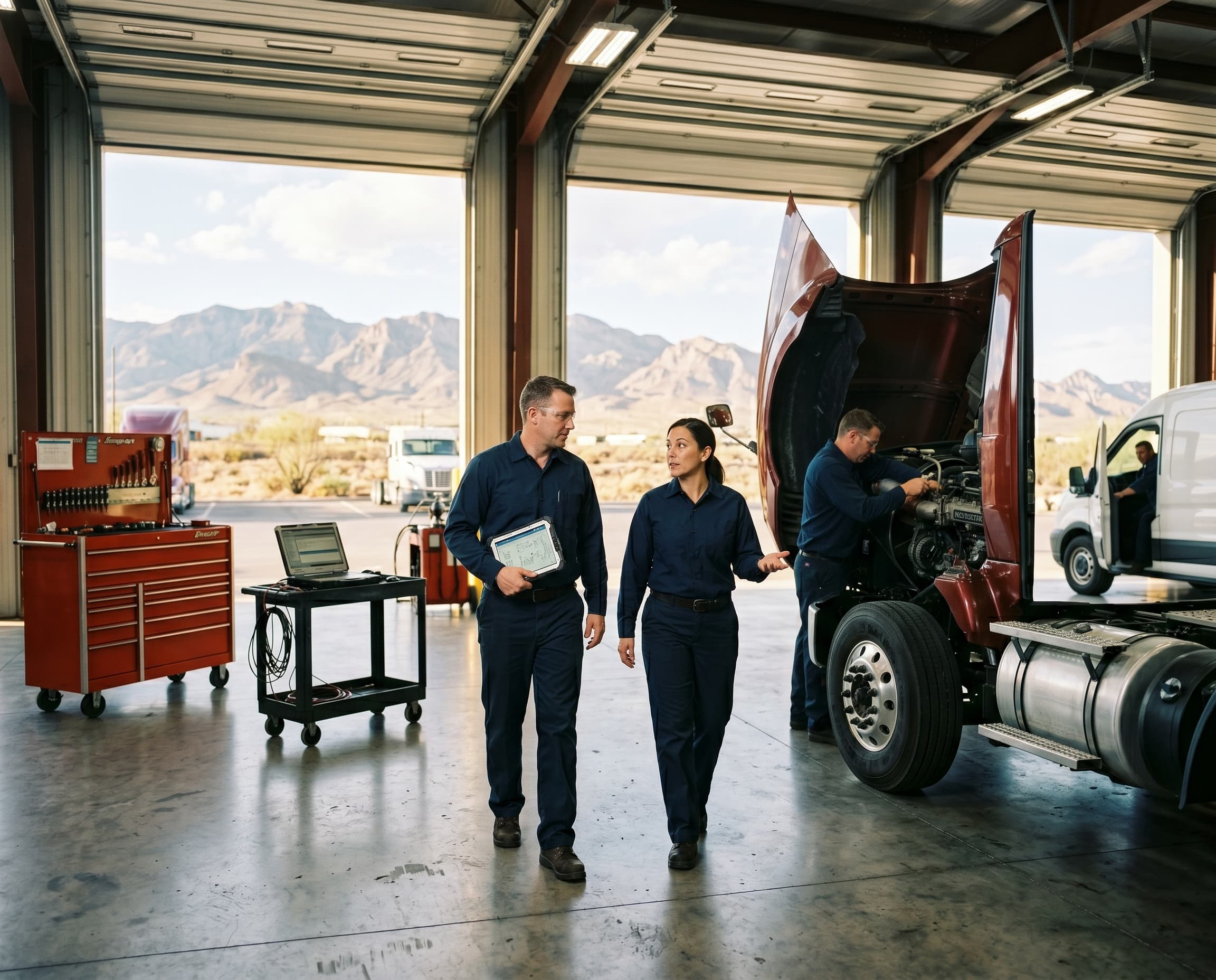 Working at Border Truck & Trailer Sales